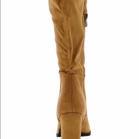 Host Pick🌟6.5 Camel Tall Embroidered Boots - Picture 5 of 8